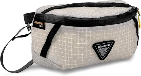 HIKEMAN Crossbody Fanny Pack for Men Hiking Waist Packs Multifunctional Outddoor Chest Bag Attached to Any Backpack Carry Fanny Pack for Walking Traveling Casual Cycling Running Hiking (Silvery) in Kuwait