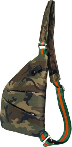 حقيبة حبال صغيرة من Dyalsa للنساء ، Canvas Fanny Pack Crossbody Bags Coasouflage Bag مع حزام in Kuwait