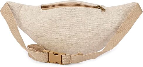 Hemp Fanny Pack,Adjustable Waist and Multiple Pockets,Waist Bag & for all purpose (Designed-2) in Saudi Arabia