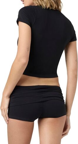 florence by mills womens Softie Cotton Collection Foldover Shortie in Saudi Arabia