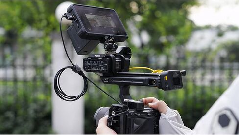 Tilta XLR Extension Bracket for/Compatible with Sony FX3 | Custom Designed | Mount Accessories | Secure Connection | Extended Grip | Lightweight & Durable | TA-T13-XLR (Black) in Saudi Arabia