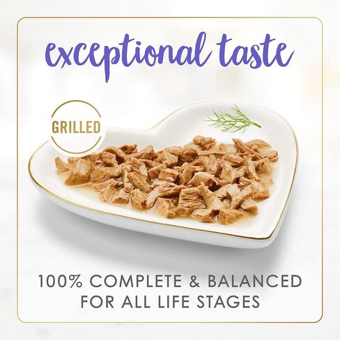 Purina Fancy Feast Grain Free Pate Wet Cat Food, Classic Pate Ocean Whitefish & Tuna Feast - (24) 3 oz. Cans in Kuwait