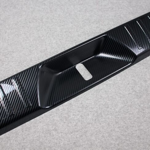 Beautost Fit for Toyota 2021 2022 2023 2024 2025 Sienna Rear Inside Bumper Sill Plate Guard Cover Trim Stainless Steel (Carbon Fiber Black) in Saudi Arabia