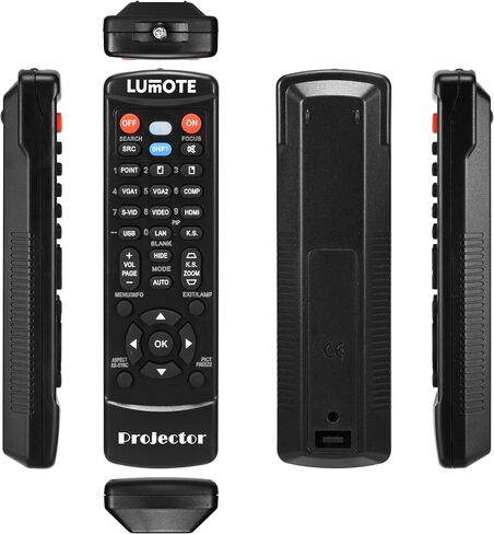 Replacement Remote for NEC NP-PA500U NP-PA550W PA600X PA500X PA853W-41ZL Projector Black in Kuwait