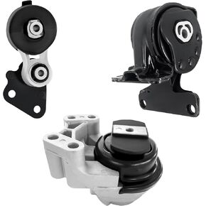 PartsFlow Front and Rear Engine Motor Mount Set Compatible with Edge 2007-2014 3.5L/2011-2014 3.7L for fits Lincoln MKX 2007-2010 3.5L/ 2011-2015 3.7L，A5342 A5431 A5605