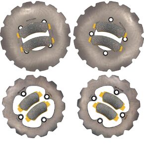 CFMoto UForce 1000/600 2019-2024 Ridge Rider Rotor and Pad Kit Full Vehicle Set (Ceramic Pad & Rotor Set)