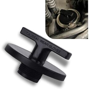 1 PC PC PLITER COPTER COVERT TOOL ، غطاء توصيل فلتر الزيت ، أداة أساسية لتغيير الزيت ، متوافق مع 2013-2019 DODGE RAM CUMMINS (أسود)