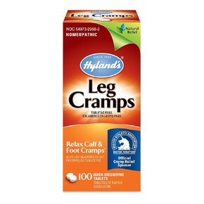 Hyland’s Naturals Leg Cramp Tablets, Natural Relief of Calf, Leg and Foot Cramp, 100 Count