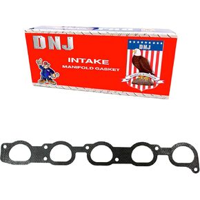 DNJ IG4262 Intake Manifold Gasket Set For 99-09 Volvo S60, V70, XC70, S80, XC90, C70, S70 2.3L-2.5L L5 DOHC Turbocharged, Naturally Aspirated B5254T2,B5244T5,B5244S,B5244T7,B5234T9,B5234T3