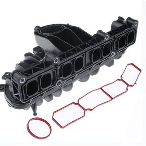 A-Premium Engine Intake Manifold Assembly W/Gasket [DOHC, 4Cyl 1.6L, Turbo] Compatible with Ford Escape 2013-2016, Fiesta 2014-2019, Fusion 2013-2014, Transit Connect 2014 2015 2016