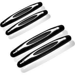 Black 4 Pcs Car Door Edge Guards, Door Anti-Collision Strip/Anti Scratch Strip, Suitable for Most Cars, Trucks, Suvs.