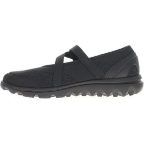 Propet Womens TravelActiv Mary Jane Flats Casual - Black