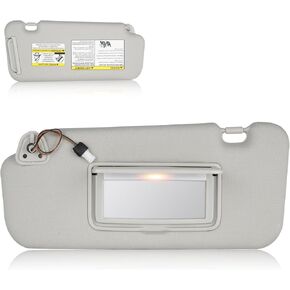 Sun Visor for Nissan Murano 2009-2014 ، الجانب الأيسر من Gray Gray Sunvisor استبدال 96401-1AA1B
