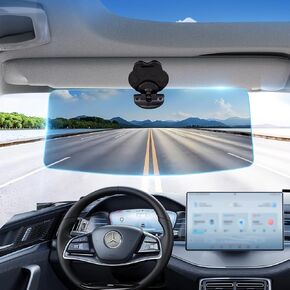 Sun Visor Extender for Car,Polarized Sun Visor for Vehicle Sunlight Blocker,Visor Extender Attachment for car Visor,Universal Car Sun Visor for Enhanced Safe Driving (Black)