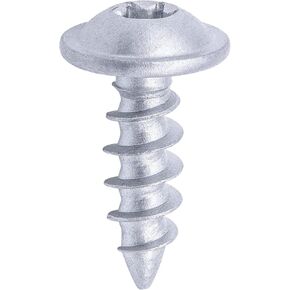 Rexka 20pcs T20 License Bracket Air Cleaner Assembly Bumper Cover Screw 51417067920 for BMW Mini Cooper White
