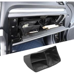 Glove Box Dividers Organizer Compatible with Subaru Forester 2013-2018, Foldable Glove Insert Box Organizer Bag, Oxford Cloth Car Organizer and Storage, Space Saving