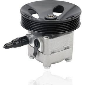 Power Steering Pump with Pulley Compatible with Volvo S60 V70 XC70 2005 2006 2007, Replacement for 31202933