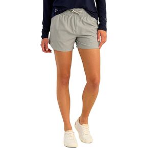 HUK Women's A1a Quick-Dry Fishing Shorts,UPF 30+Sun Protection,4" Inseam, Breathable with Elastic Waistband & Built-in Brief