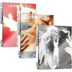 Le Sserafim Hot 5th Mini Album Standard Photobook 3 Ver Set (Vol1 + Vol2 + Vol3 Ver Set)