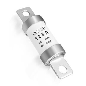 فتيل سيارات عالمي جديد للطاقة توافق مع PEC 125A DC450V BC2000A استبدال 2805 ، فوز السيارات عالية الجهد ، أبيض