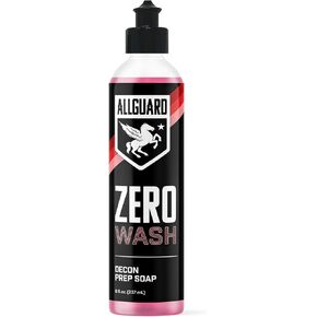 Zero Wash - التنظيف العميق يزيل الملوثات الصعبة ، شمعات السيارة القديمة ، ومان للفلس - تعزيز السطح المتفوق في رابطة الطلاء والقوة - صابون إزالة التلوث - شامبو سيارة غسل الشريط
