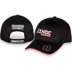 Chase Elliott 2022 ASHOC Racing Adult Performance #9 on Brim Black Hat