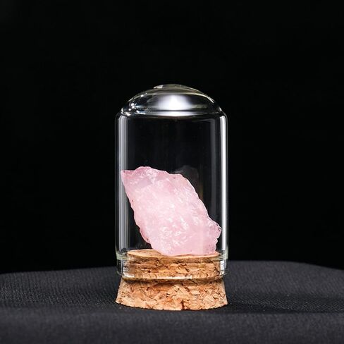 Healing Crystals 8pcs Different Gemstone and Crystals Sets in Wishing Crystal Bottles for Positive Energy Spiritual Healing Meditation and Bring Good Luck Great Choice for Gift (crystal stone A) in Saudi Arabia