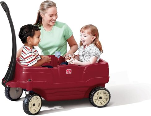 Step2 Neighborhood Wagon with Seats, Red in Saudi Arabia