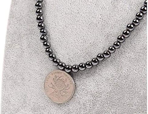 Magnetic Necklace Magnetic Hematite Necklac for Woman for Man Better Health Gift for Family with DIY Pendant in Saudi Arabia