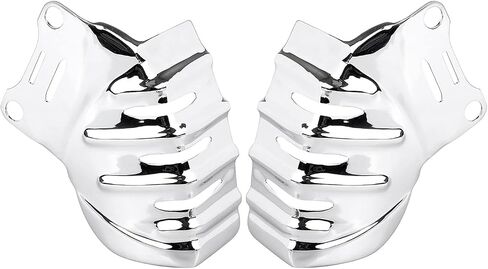 أغطية إدراج فرامل فرامل فرامل SHMT Chrome لـ Harley Touring Road King Ultra Limited Electra Glide Glide Glide 2008-2023 & VRSCAW 2007-2010 ، 1 زوج in Kuwait