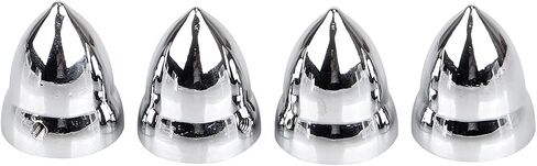 أغطية إدراج فرامل فرامل فرامل SHMT Chrome لـ Harley Touring Road King Ultra Limited Electra Glide Glide Glide 2008-2023 & VRSCAW 2007-2010 ، 1 زوج in Kuwait