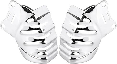 SHMT Chrome Front Brake Caliper Insert Covers For Harley Touring Road King Ultra Limited Electra Glide Street Glide 2008-2023 & VRSCAW 2007-2010, 1 Pair in Kuwait