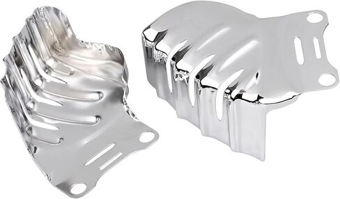 SHMT Chrome Front Brake Caliper Insert Covers For Harley Touring Road King Ultra Limited Electra Glide Street Glide 2008-2023 & VRSCAW 2007-2010, 1 Pair in Kuwait