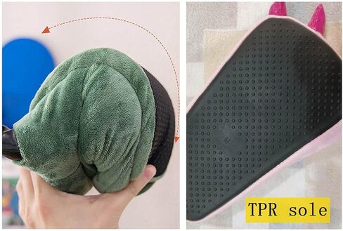 Unisex Paw Claw Slippers Funny Animal Plush Costume Shoes Plush Fuzzy Warm Home House Shoes Slipper for Indoor in Kuwait