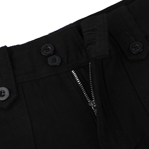 Womens Straight Wide Leg Cargo Jeans Vintage Flap Pocket Cargo Pants Baggy Y2k Pants in Kuwait