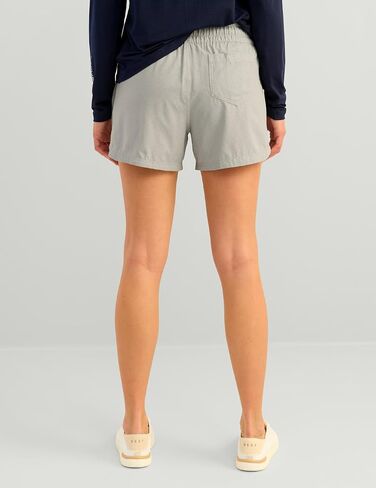 HUK Women's A1a Quick-Dry Fishing Shorts,UPF 30+Sun Protection,4" Inseam, Breathable with Elastic Waistband & Built-in Brief in Saudi Arabia