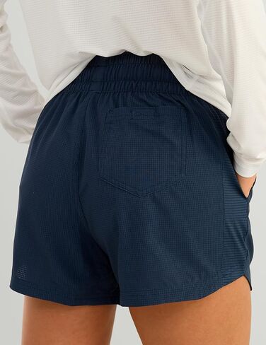 HUK Women's A1a Quick-Dry Fishing Shorts,UPF 30+Sun Protection,4" Inseam, Breathable with Elastic Waistband & Built-in Brief in Saudi Arabia