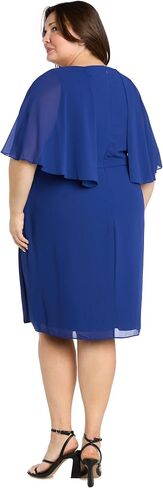 R&M Richards Women's Geo Noir Wrap Dress in Saudi Arabia