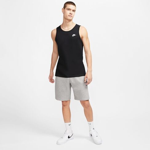 Nike NSW Futura Embossed Club Tank Top Black/White MD in Saudi Arabia