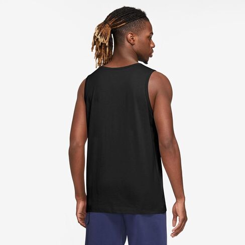Nike NSW Futura Embossed Club Tank Top Black/White MD in Saudi Arabia