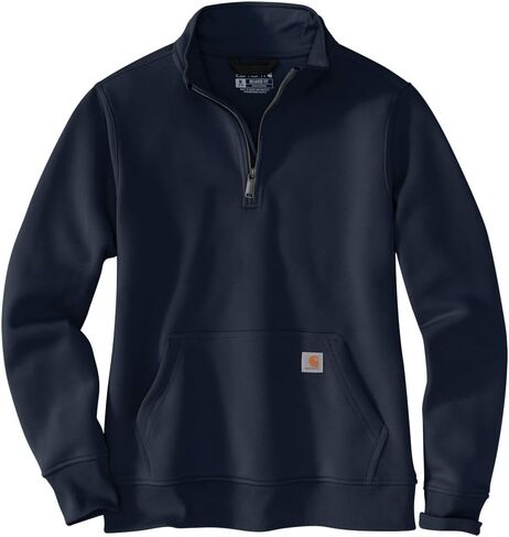 سويت شيرت Carhartt نسائي مريح متوسط ​​الوزن برقبة وهمية وربع سحاب in Saudi Arabia