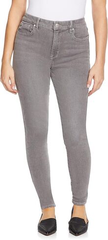 Nine West Women's High Rise Perfect Skinny Jean, Grand Army, 12 Regular in Saudi Arabia
