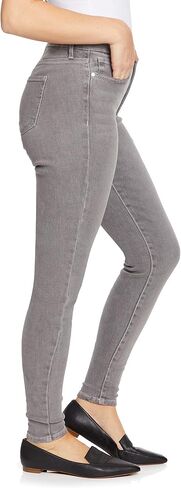 Nine West Women's High Rise Perfect Skinny Jean, Grand Army, 12 Regular in Saudi Arabia