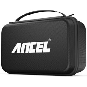 ANCEL Large Hard Protective Case Storage Box for ANCEL HD8000 Heavy Duty Truck Scanner (Only The Case)