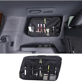 حقيبة تخزين النافذة الجانبية الخلفية متوافقة مع Toyota Land Cruiser 250 Prado J250 LC250 2024 2025 ، ملحقات منظم حقيبة تخزين الجذع ، 1pcs (الجانب الأيسر)