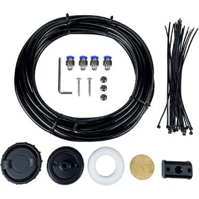 Differential Breather Kit 170112 Compatible with Drivetrain Assemblies Such as the Differentials Transmission and Transfer case