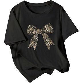 طباعة القوس الفتاة Oyoangle طاقم القمصان القصيرة تي شيرت تي شيرت TOP Summer Graphic Tees