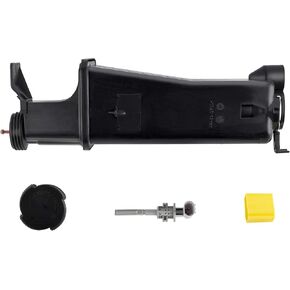 BOXI Radiator Coolant Tank Overflow Expansion Bottle Reservoir With Cap/Sensor For BMW E46 / E53 / E83 | Replaces 17117573781