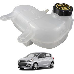 خزان خزان سائل تبريد المحرك مع غطاء متوافق مع 2016 - 2022 Chevrolet Spark Active LS LT Soolant Reservoir Tank يستبدل 94511521