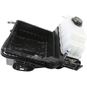 LOSTAR Front Engine Coolant Reservoir Tank with Cap and Bracket For 2015-2017 Ford Expedition Lincoln Navigator 2011-2014 F1-5-0 Replaces 603-275